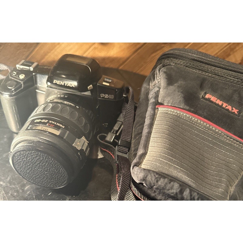 Pentax PZ-10 Camera with 28-80mm AF Power Zoom Lens & Case Tested‎